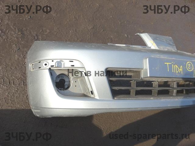 Nissan Tiida 1 Бампер передний