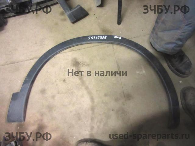 Nissan Qashqai (J10) Молдинг крыла переднего правого