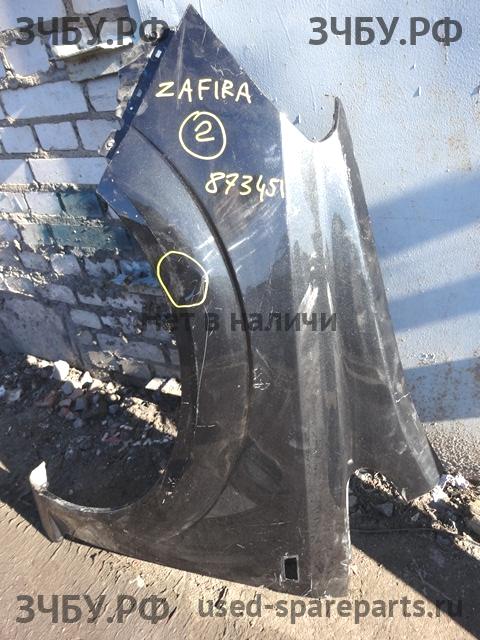 Opel Zafira B Крыло переднее левое