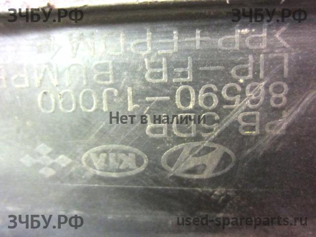 Hyundai i20 (1) Спойлер переднего бампера