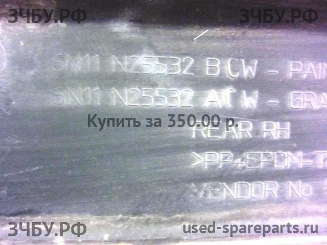 Ford Fusion Молдинг двери задней правой