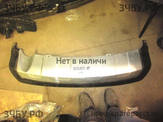 Suzuki SX4 (1) Накладка заднего бампера