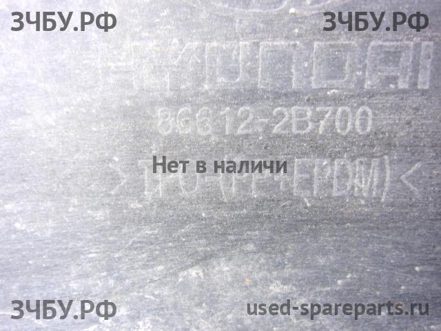 Hyundai Santa Fe 2 (CM) Юбка заднего бампера