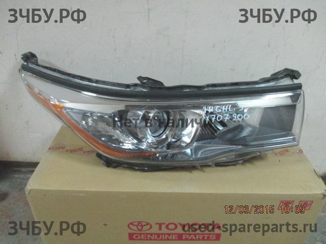 Toyota Highlander 3 Фара правая