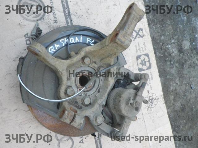 Nissan Qashqai (J10) Кулак поворотный передний левый (со ступицей)