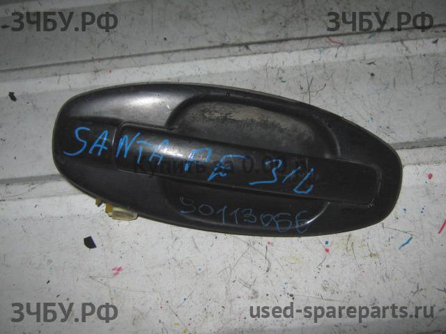 Hyundai Santa Fe 1 (SM) Ручка двери задней наружная левая