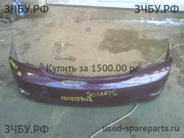 Hyundai Solaris 1 Бампер задний