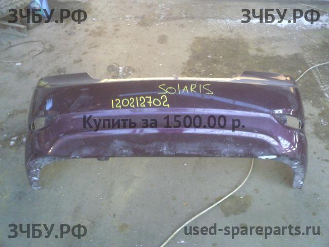 Hyundai Solaris 1 Бампер задний