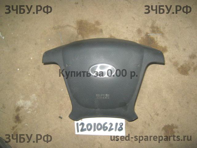 Hyundai Santa Fe 2 (CM) Подушка безопасности водителя (в руле)