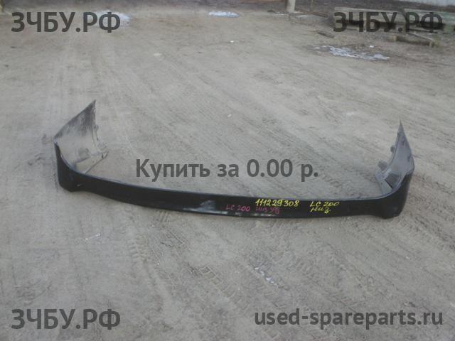 Toyota Land Cruiser 200 Юбка заднего бампера