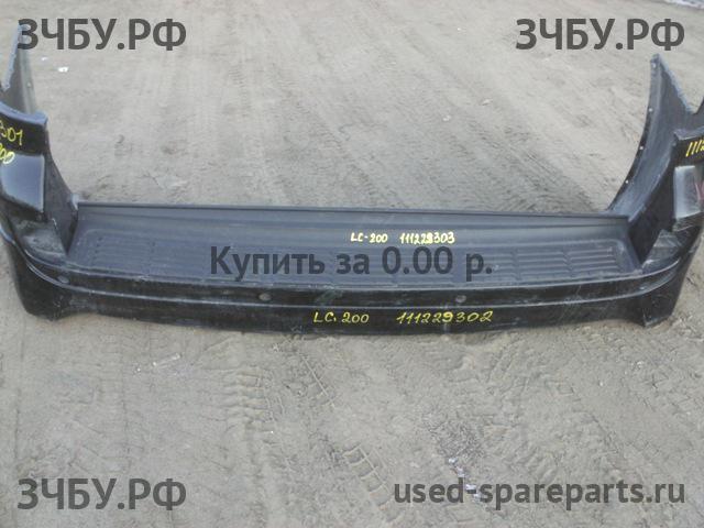 Toyota Land Cruiser 200 Накладка заднего бампера