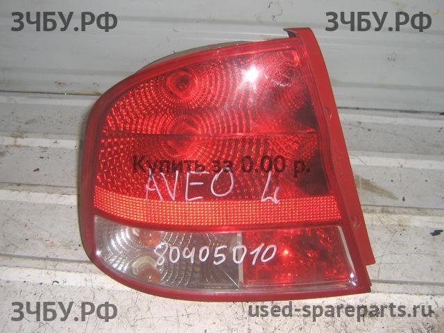 Chevrolet Aveo 1 (T200) Фонарь левый