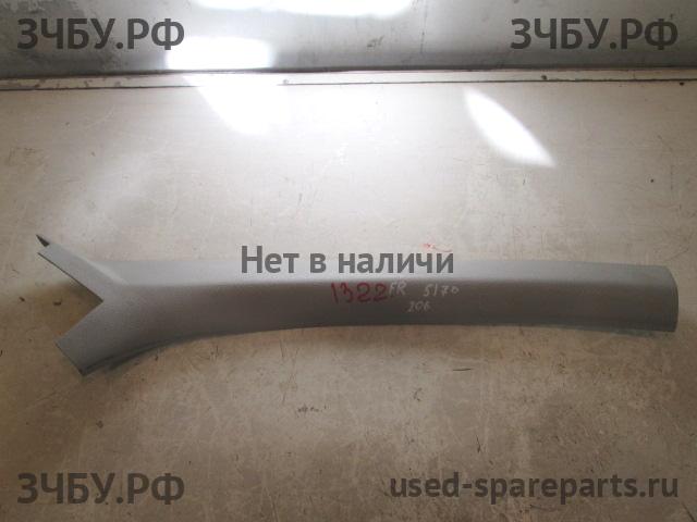 Peugeot 206 Накладка стойки передней правой